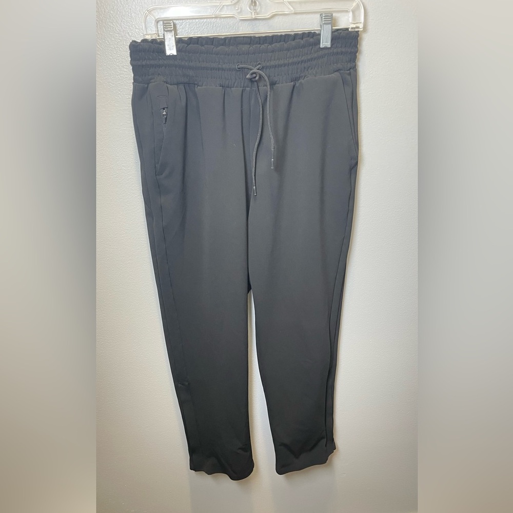Athleta Women's Black Metropolis Straight Leg Pants Size 8